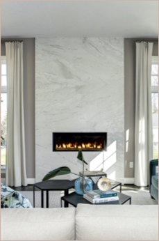 Tower Preserve Brownstone Fireplace
